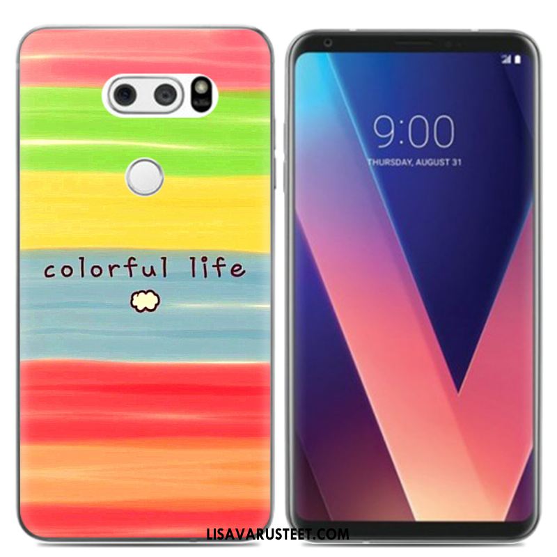 Lg V30 Kuoret Monivärinen Kustannukset Sarjakuva Luova Kotelo Osta