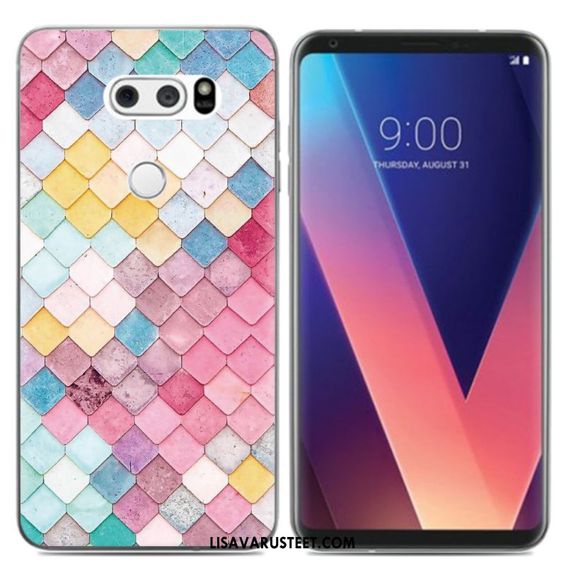 Lg V30 Kuoret Monivärinen Kustannukset Sarjakuva Luova Kotelo Osta