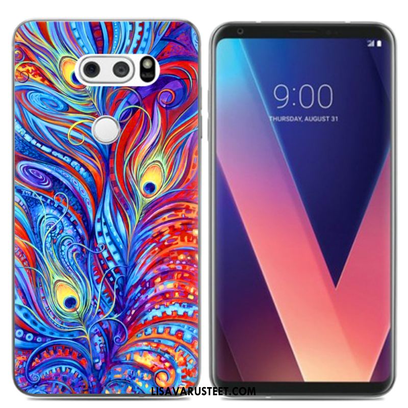 Lg V30 Kuoret Monivärinen Kustannukset Sarjakuva Luova Kotelo Osta