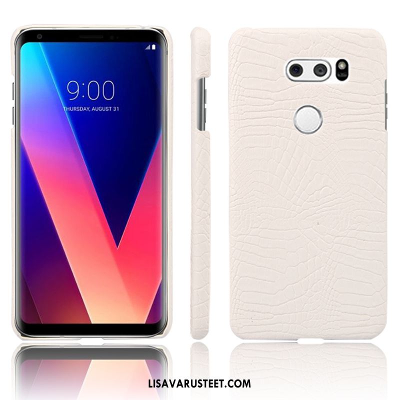 Lg V30 Kuoret Persoonallisuus Nahkakotelo Tila Punainen Suojaus Myynti