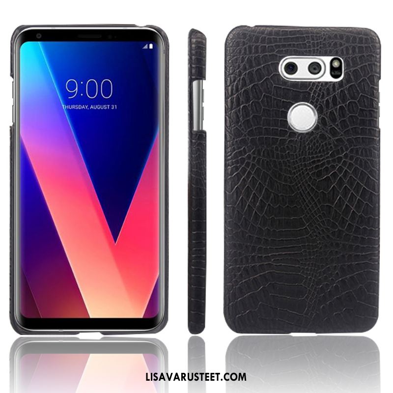 Lg V30 Kuoret Persoonallisuus Nahkakotelo Tila Punainen Suojaus Myynti