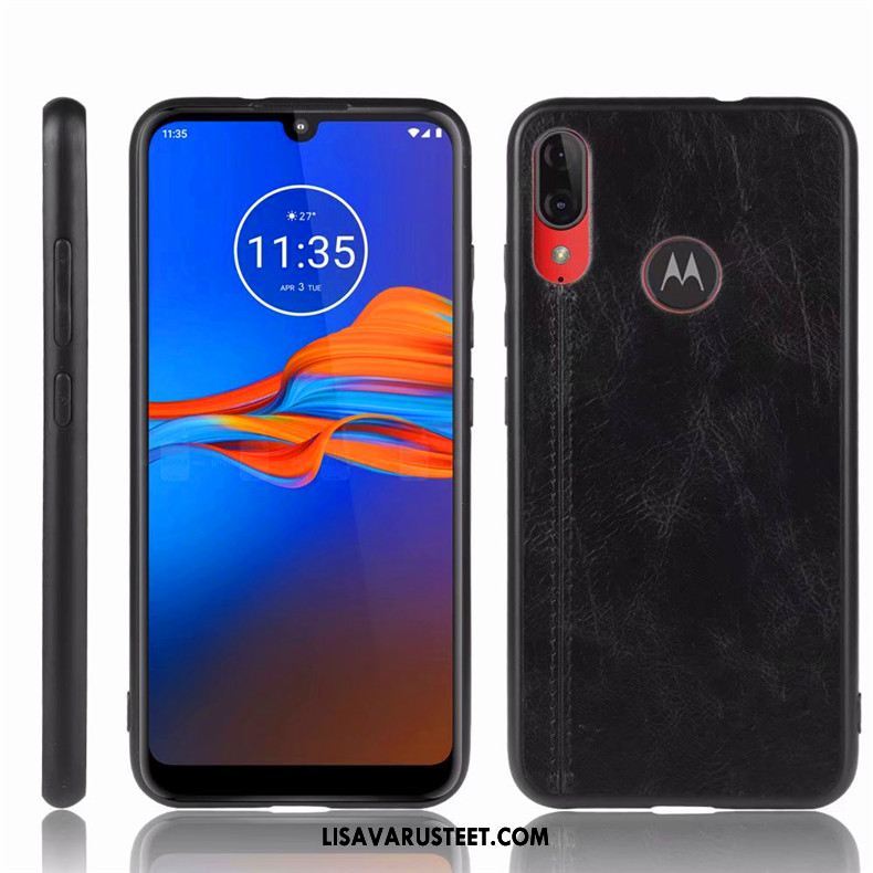 Moto E6 Plus Kuoret Kotelo All Inclusive Kuori Murtumaton Sininen Myynti