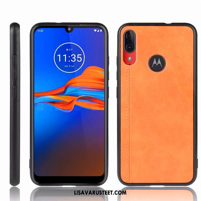 Moto E6 Plus Kuoret Kotelo All Inclusive Kuori Murtumaton Sininen Myynti