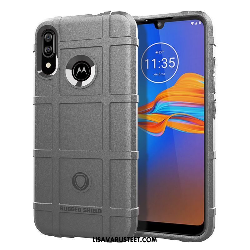 Moto E6 Plus Kuoret Suojaus Silikoni Puhelimen All Inclusive Kuori Halpa