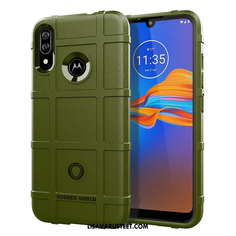 Moto E6 Plus Kuoret Suojaus Silikoni Puhelimen All Inclusive Kuori Halpa