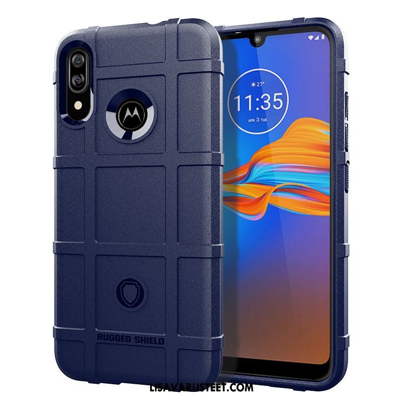 Moto E6 Plus Kuoret Suojaus Silikoni Puhelimen All Inclusive Kuori Halpa