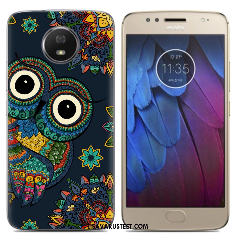 Moto G5s Kuoret 说 Luova Sarjakuva Keltainen Kuori Myynti