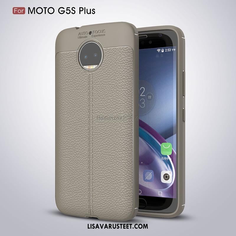 Moto G5s Plus Kuoret Kuori Pehmeä Neste Musta Suojaus All Inclusive Osta