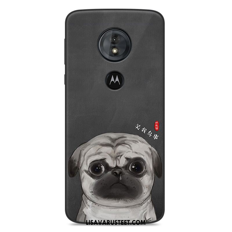 Moto G6 Play Kuoret Persoonallisuus Silikoni Kuori Puhelimen Punainen Myynti