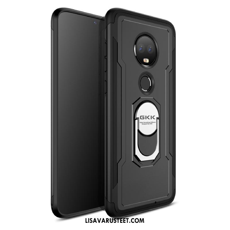 Moto G7 Kuoret Uusi Magneettinen Luova Suojaus Rengas Kuori Halpa