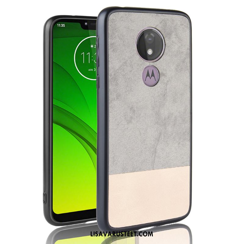 Moto G7 Play Kuoret Pesty Suede Cowboy Punainen Puhelimen Värisävyt Halpa