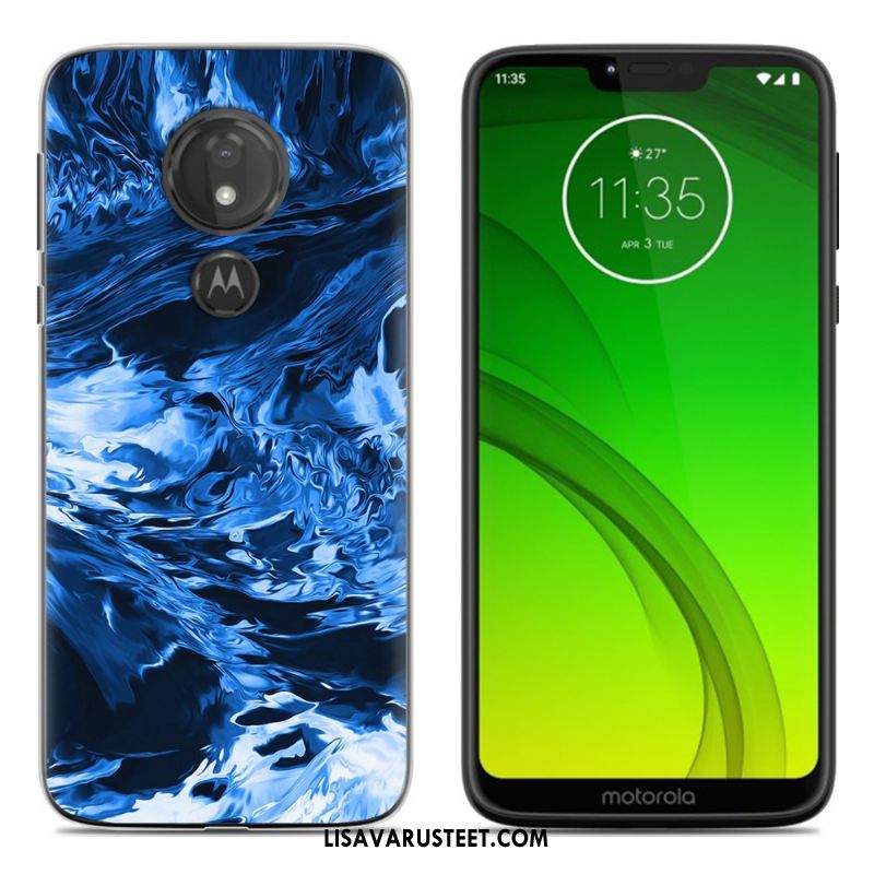 Moto G7 Play Kuoret Puhelimen Pehmeä Neste Murtumaton Sarjakuva Vihreä Halpa