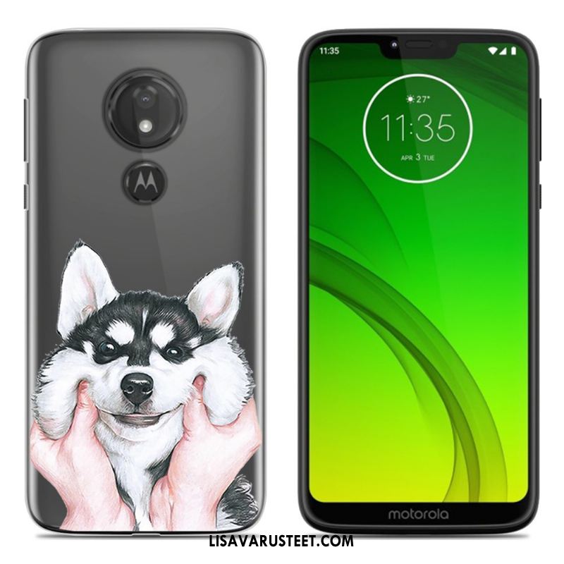 Moto G7 Play Kuoret Puhelimen Pehmeä Neste Murtumaton Sarjakuva Vihreä Halpa