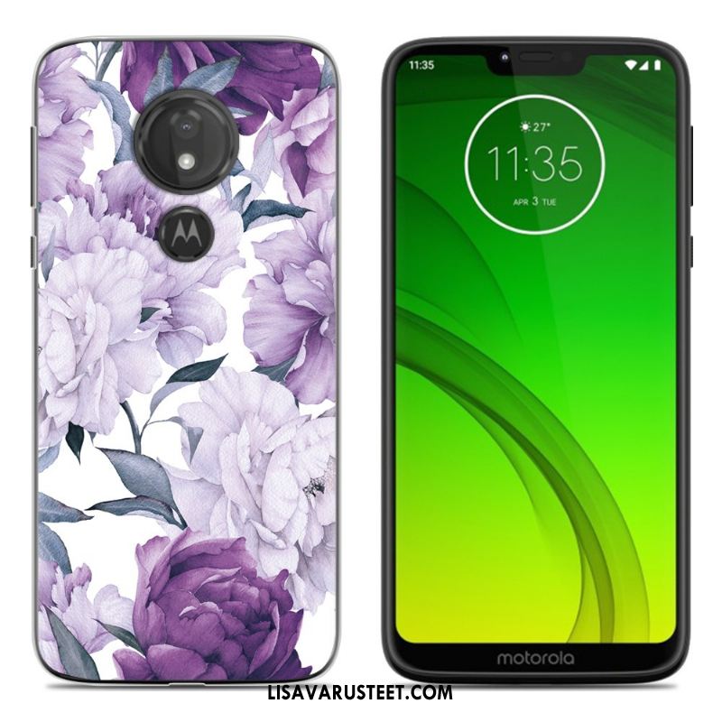 Moto G7 Play Kuoret Puhelimen Pehmeä Neste Murtumaton Sarjakuva Vihreä Halpa