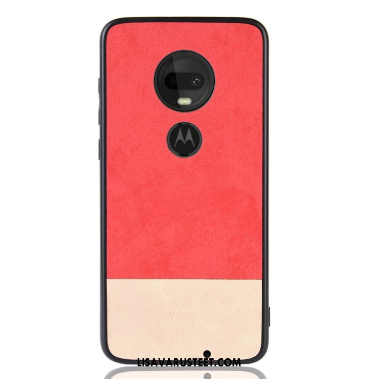 Moto G7 Plus Kuoret Kotelo Kuori Suojaus Murtumaton Värisävyt Osta