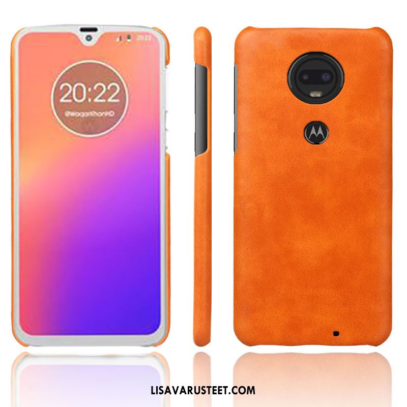 Moto G7 Plus Kuoret Kuori Puhelimen Punainen Murtumaton Kotelo Halpa