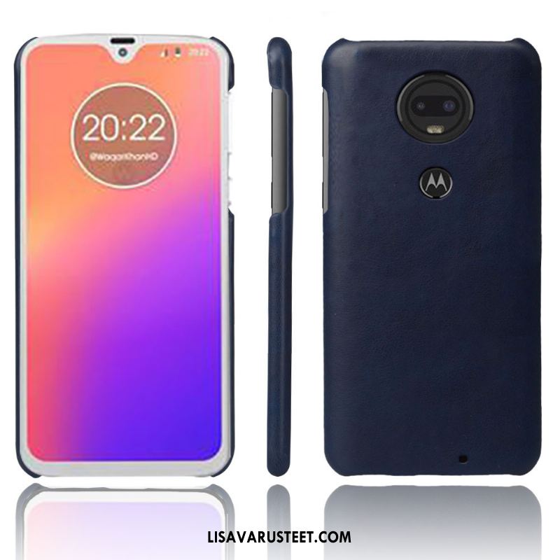 Moto G7 Plus Kuoret Kuori Puhelimen Punainen Murtumaton Kotelo Halpa