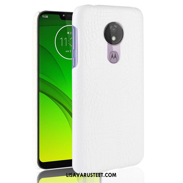 Moto G7 Power Kuoret Musta Murtumaton Puhelimen Kova Kuori Halvat