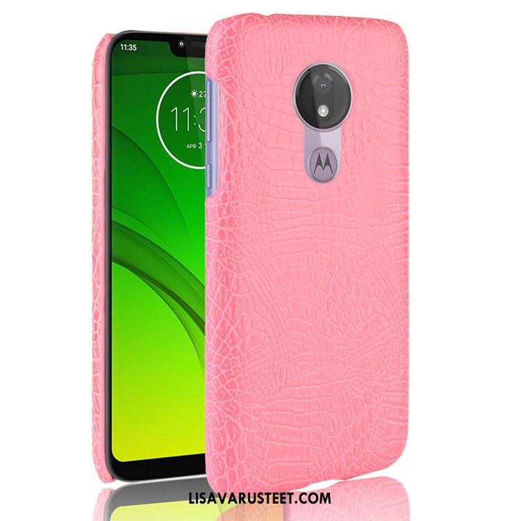 Moto G7 Power Kuoret Musta Murtumaton Puhelimen Kova Kuori Halvat