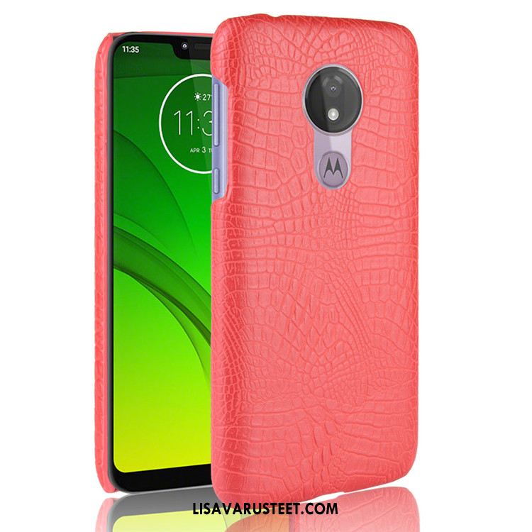 Moto G7 Power Kuoret Musta Murtumaton Puhelimen Kova Kuori Halvat