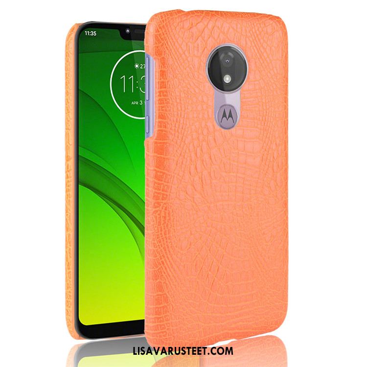 Moto G7 Power Kuoret Musta Murtumaton Puhelimen Kova Kuori Halvat