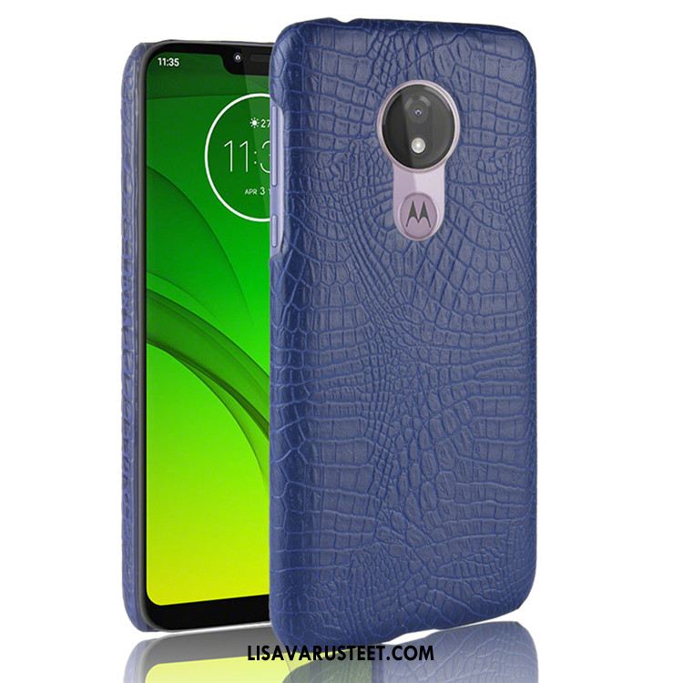 Moto G7 Power Kuoret Musta Murtumaton Puhelimen Kova Kuori Halvat