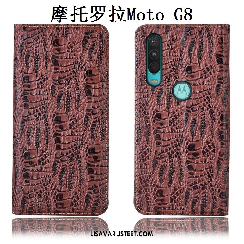 Moto G8 Kuoret Suojaus Kuori Kotelo Puhelimen Murtumaton Halpa