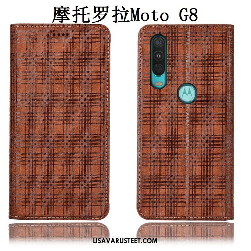 Moto G8 Kuoret Suojaus Puhelimen Harmaa Kuori Kotelo Tarjous