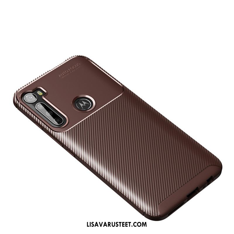 Moto G8 Power Kuoret Musta Kuori Kotelo Puhelimen Pesty Suede Alennus