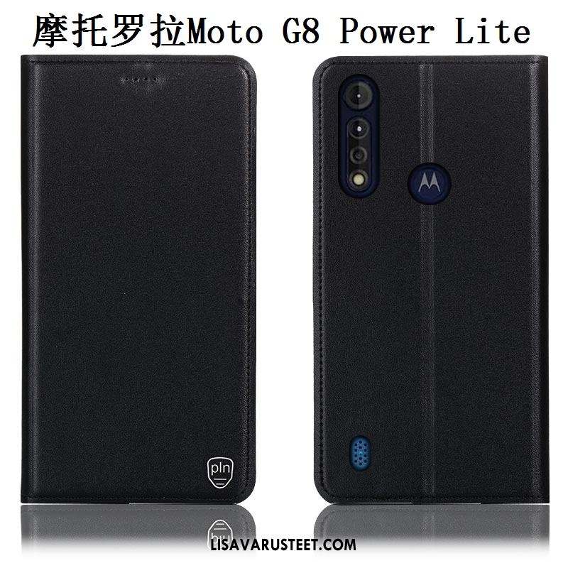 Moto G8 Power Lite Kuoret Kotelo Puhelimen Keltainen Kukkakuvio Murtumaton Verkossa