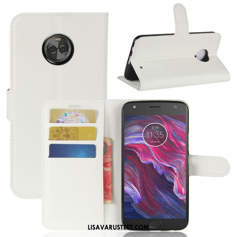 Moto X4 Kuoret Suojaus Kortti Salkku Puhelimen Kotelo Kuori Halpa