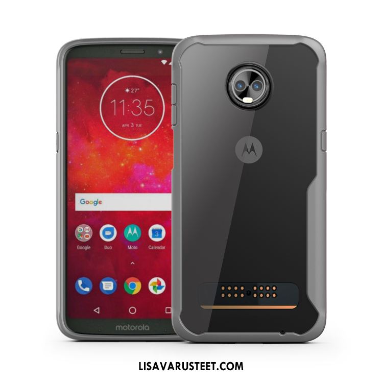 Moto Z3 Play Kuoret Suojaus Kotelo Valkoinen Kuori All Inclusive Osta