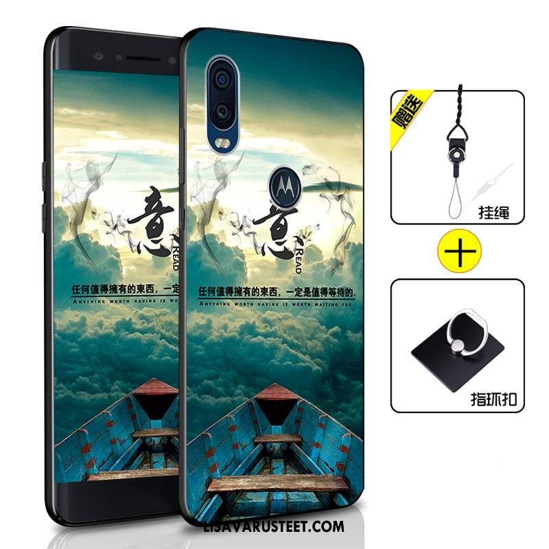 Motorola One Vision Kuoret Puhelimen Suojaus Vihreä Silikoni All Inclusive Kuori Halvat