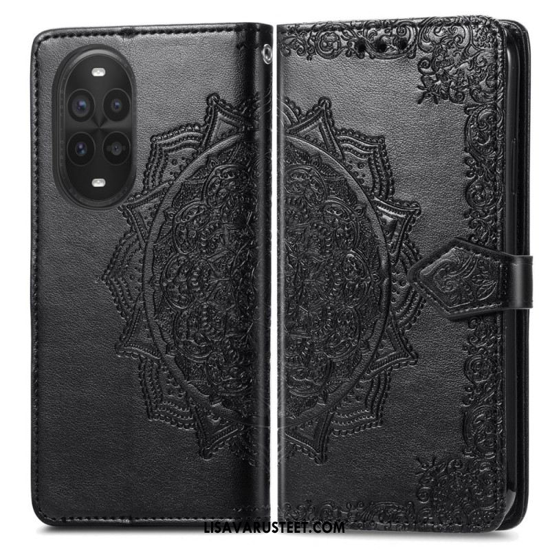 Nahkakotelo Huawei Nova 13 Pro Barokkimandala