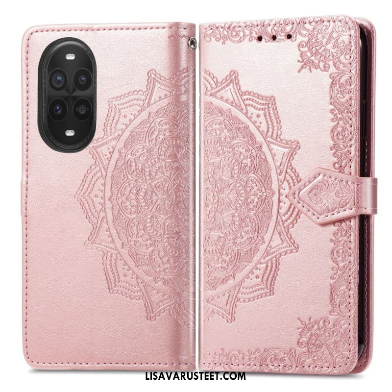 Nahkakotelo Huawei Nova 13 Pro Barokkimandala