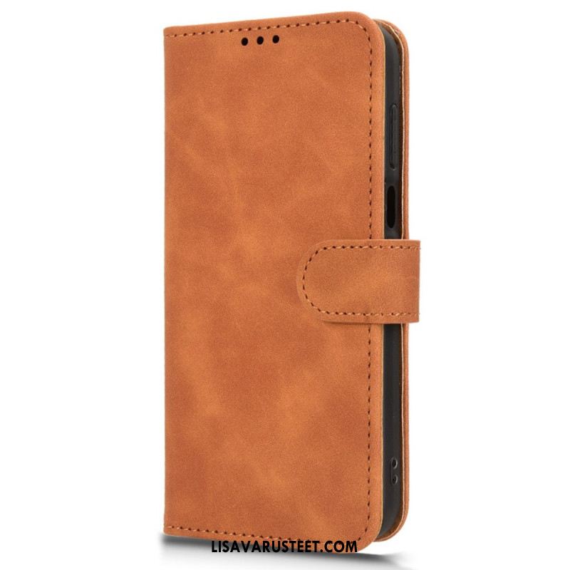 Nahkakotelo Huawei Pura 80 Mokkanahkaefekti