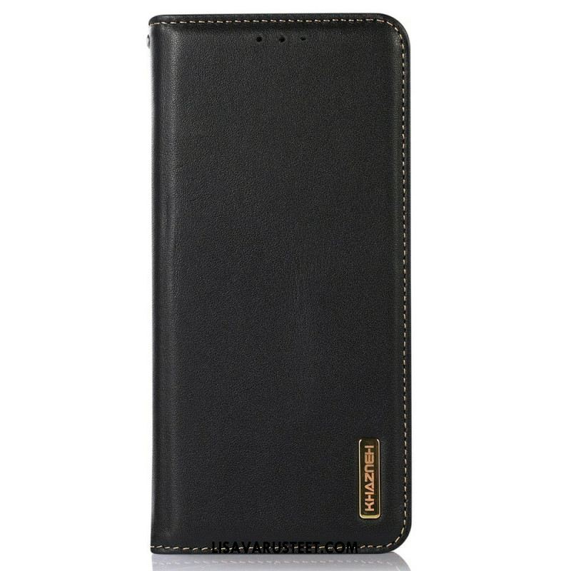 Nahkakotelo Oneplus 13 Khazneh Nappanahka