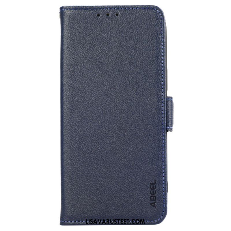 Nahkakotelo Oneplus 13r Paistettua Nahkaa