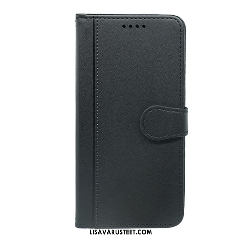 Nahkakotelo Oneplus 13r Tuplakorttikotelollinen Hihnalompakko
