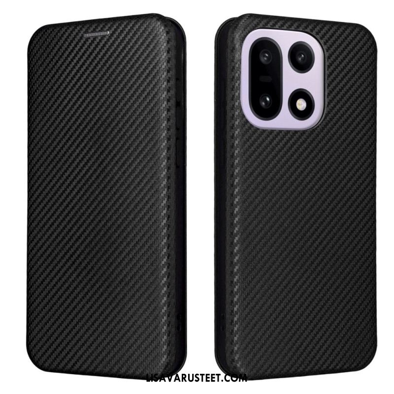 Nahkakotelo Oneplus 15 Hiilikuitu