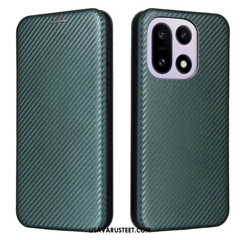 Nahkakotelo Oneplus 15 Hiilikuitu