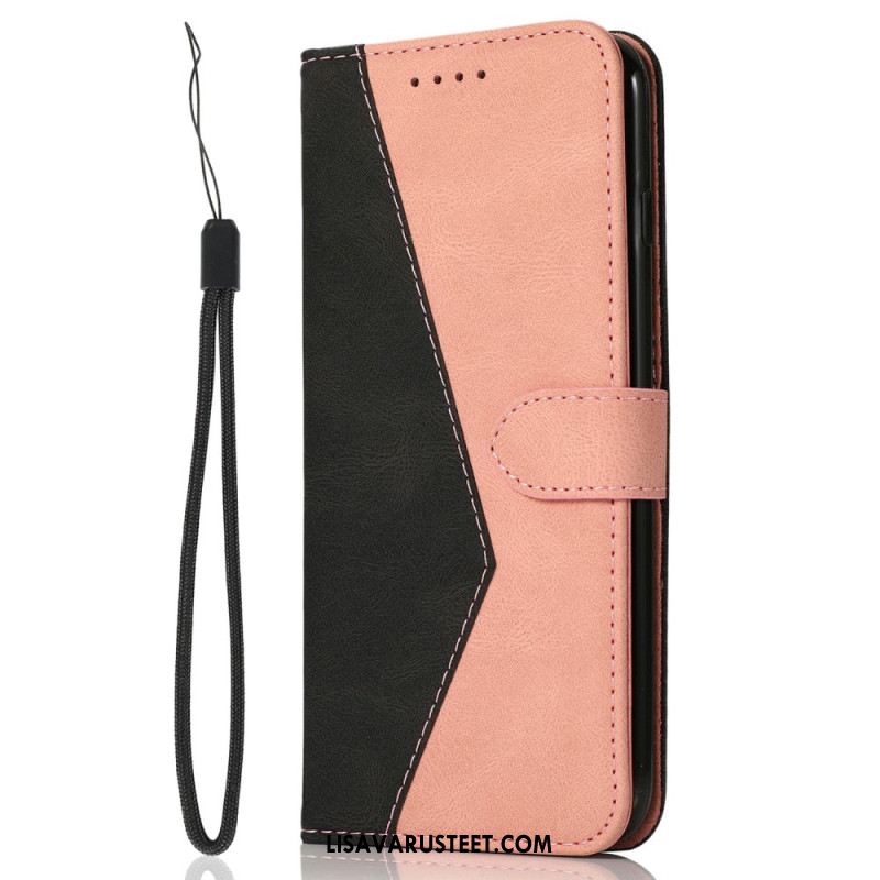 Nahkakotelo Oneplus 15 Kaksivärinen Malli