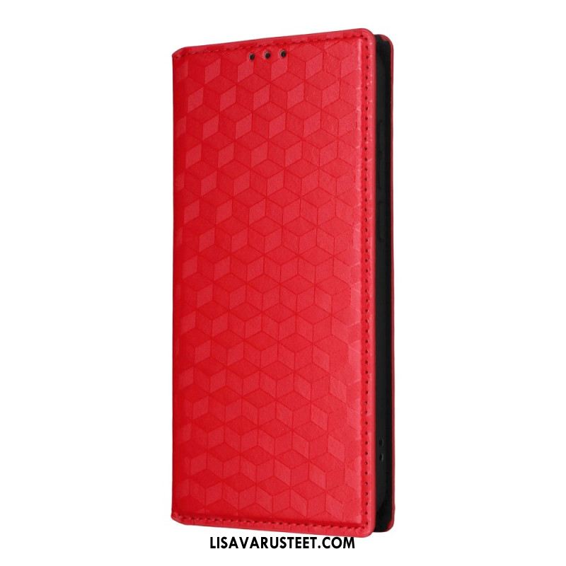 Nahkakotelo Oneplus 15 Timanttikuvio