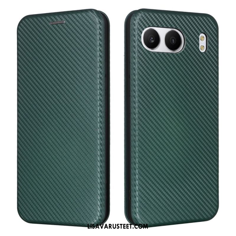 Nahkakotelo Oneplus Nord 4 Hiilikuitu Kuitu