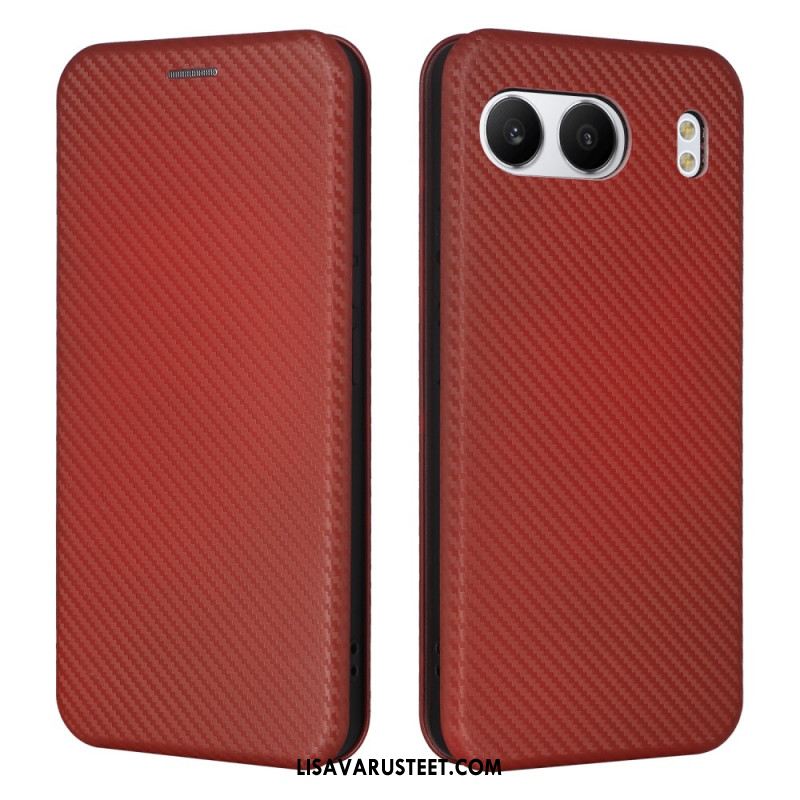 Nahkakotelo Oneplus Nord 4 Hiilikuitu Kuitu