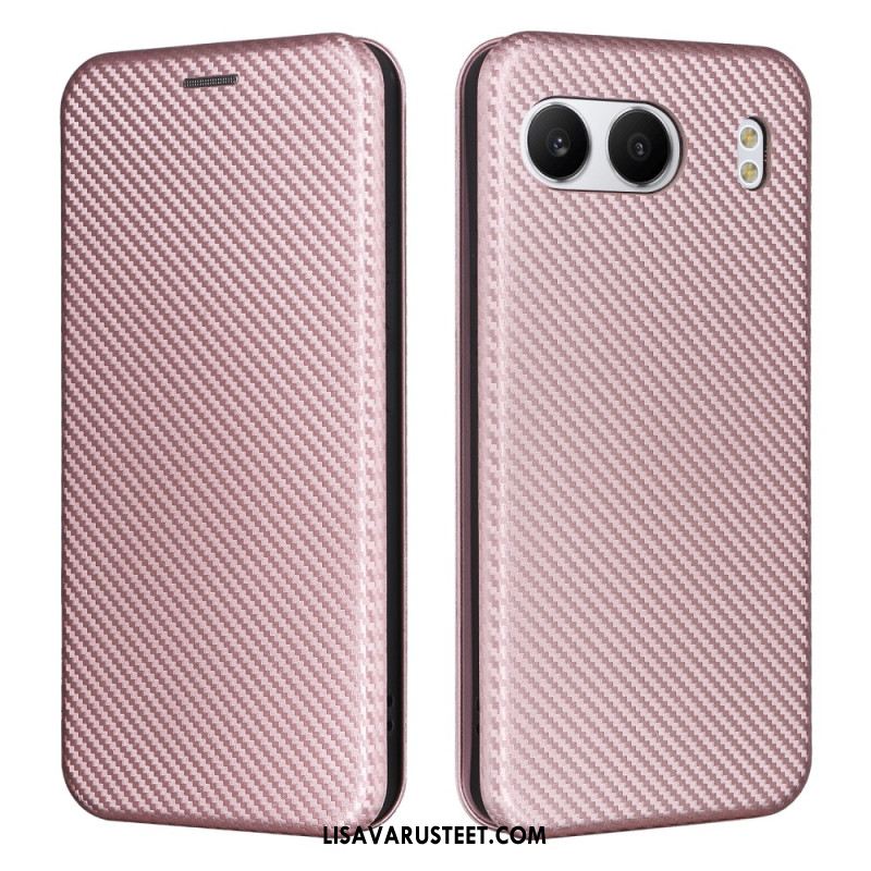 Nahkakotelo Oneplus Nord 4 Hiilikuitu Kuitu