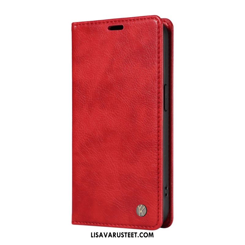 Nahkakotelo Oneplus Nord 4 Retro Yikatu Suojakuori