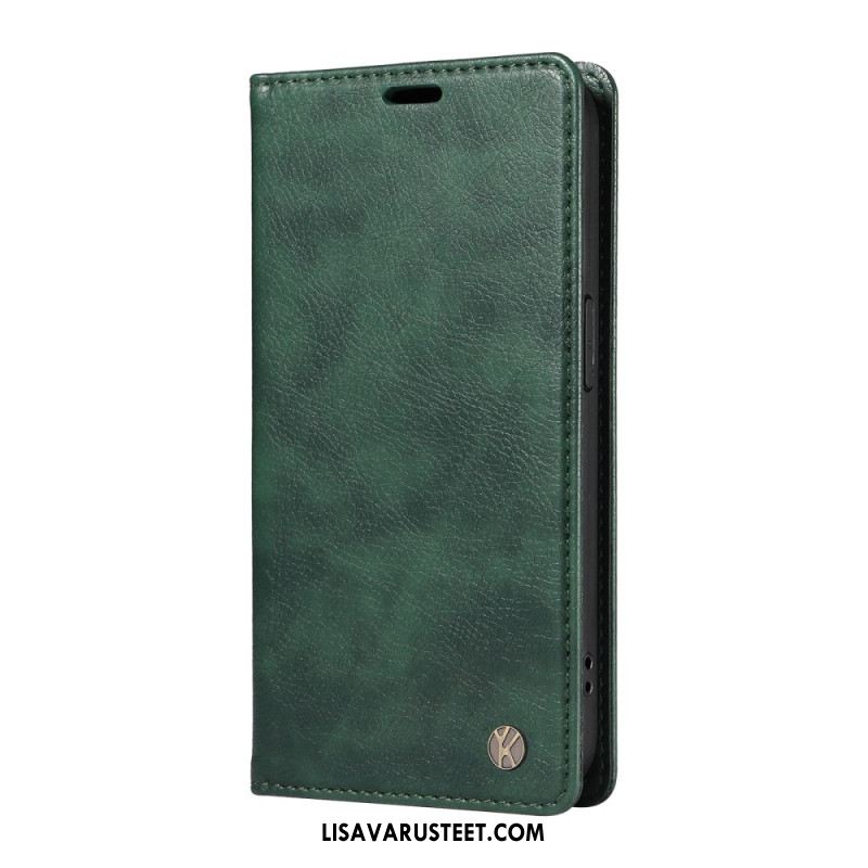 Nahkakotelo Oneplus Nord 4 Retro Yikatu Suojakuori