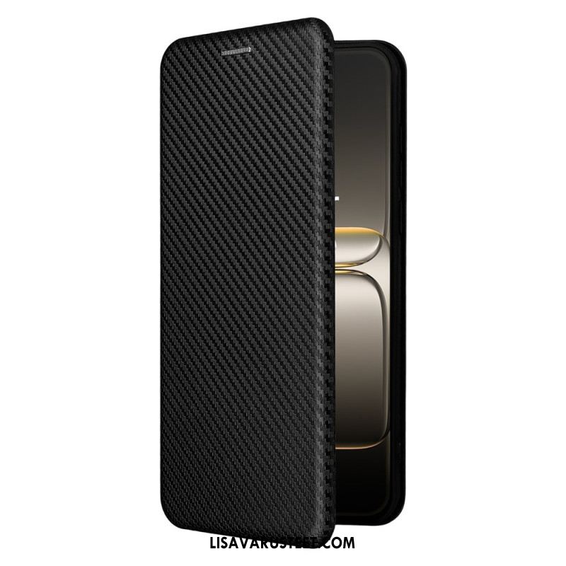 Nahkakotelo Oneplus Nord 5 Hiilikuitu