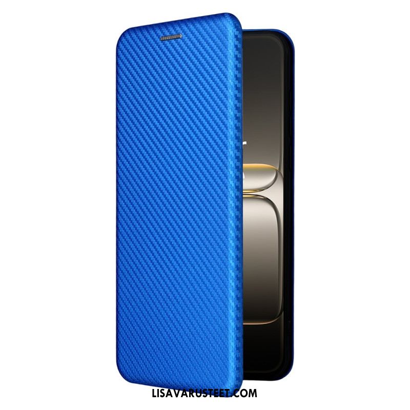 Nahkakotelo Oneplus Nord 5 Hiilikuitu